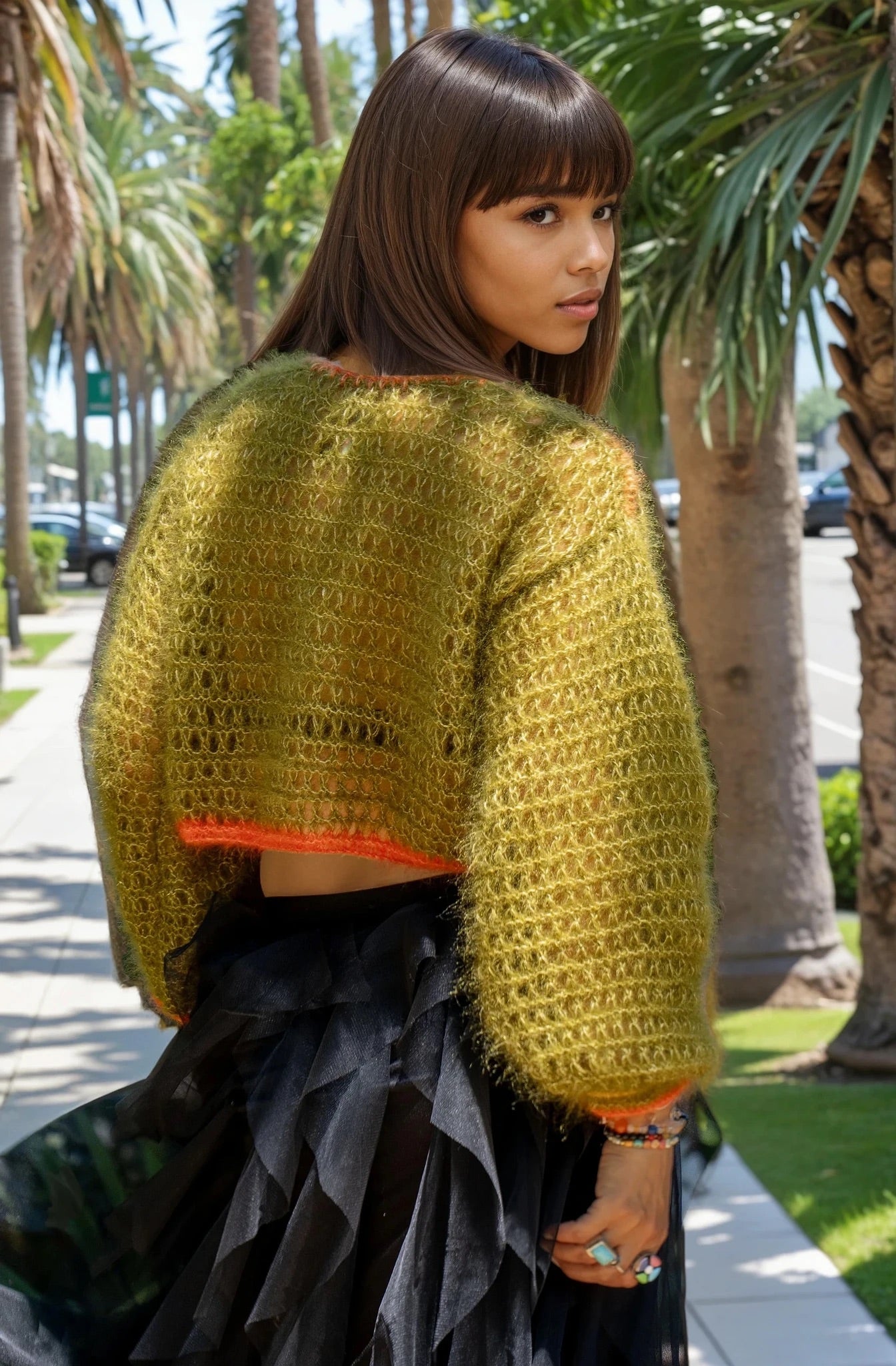 Olive tone sweater