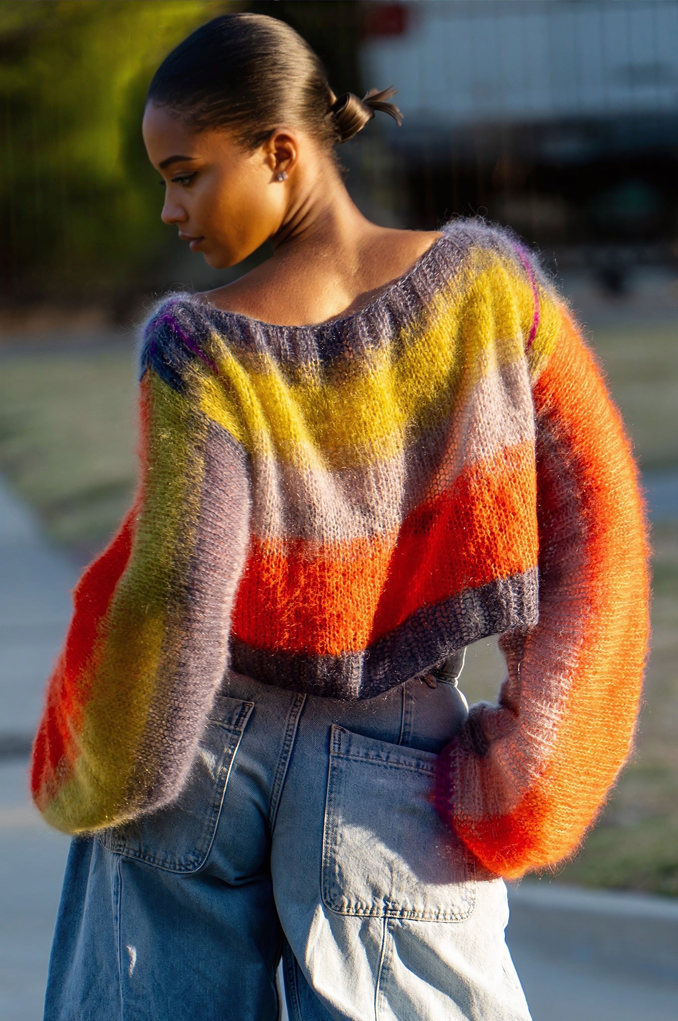 Interconnected sweater