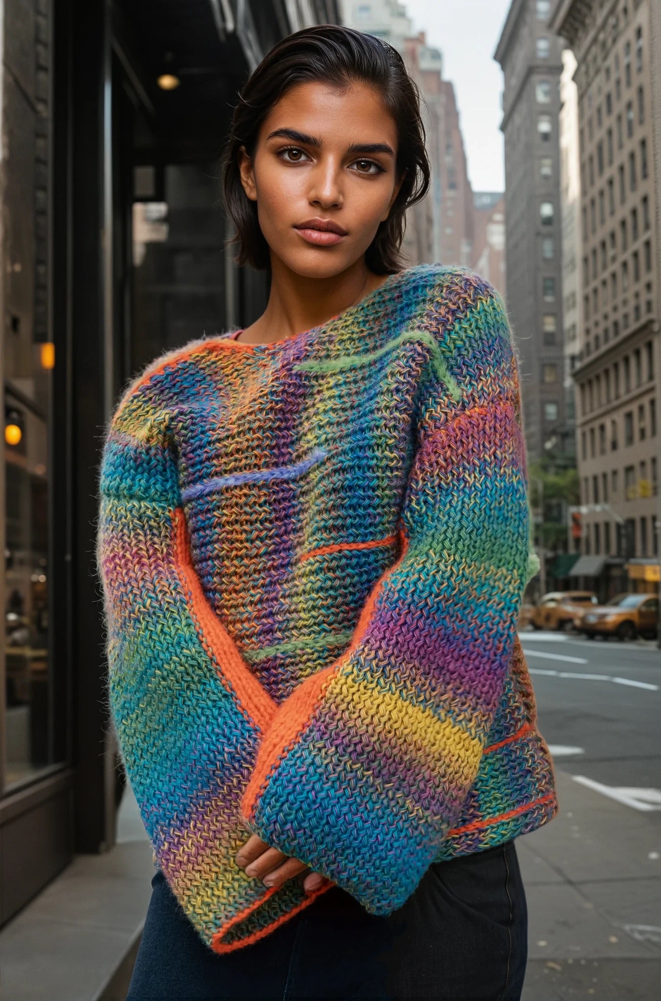 OMBRE extravaganza sweater