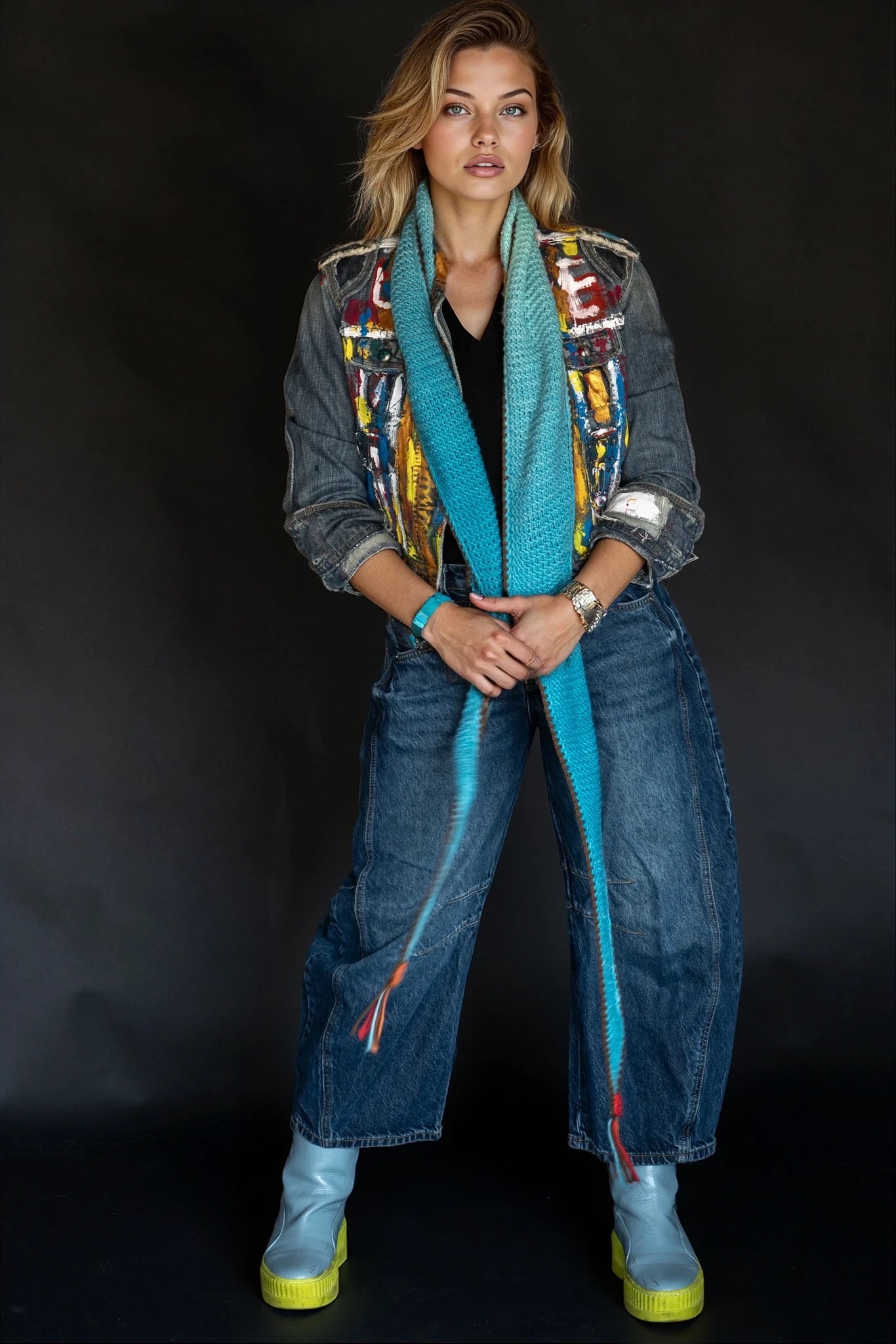 I've got the blues scarf