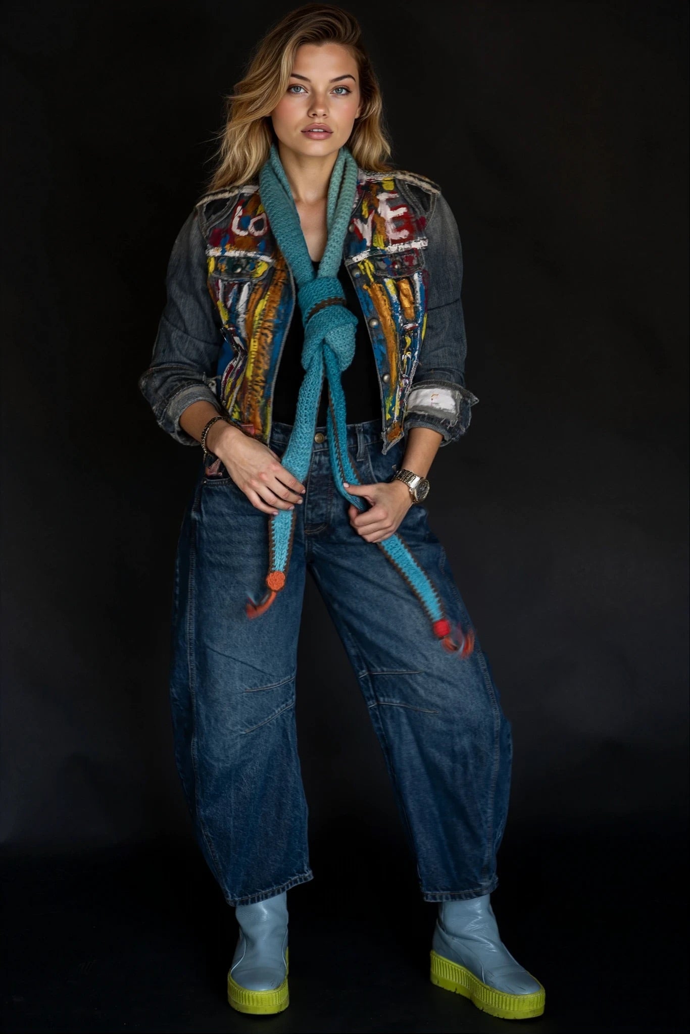 I've got the blues scarf