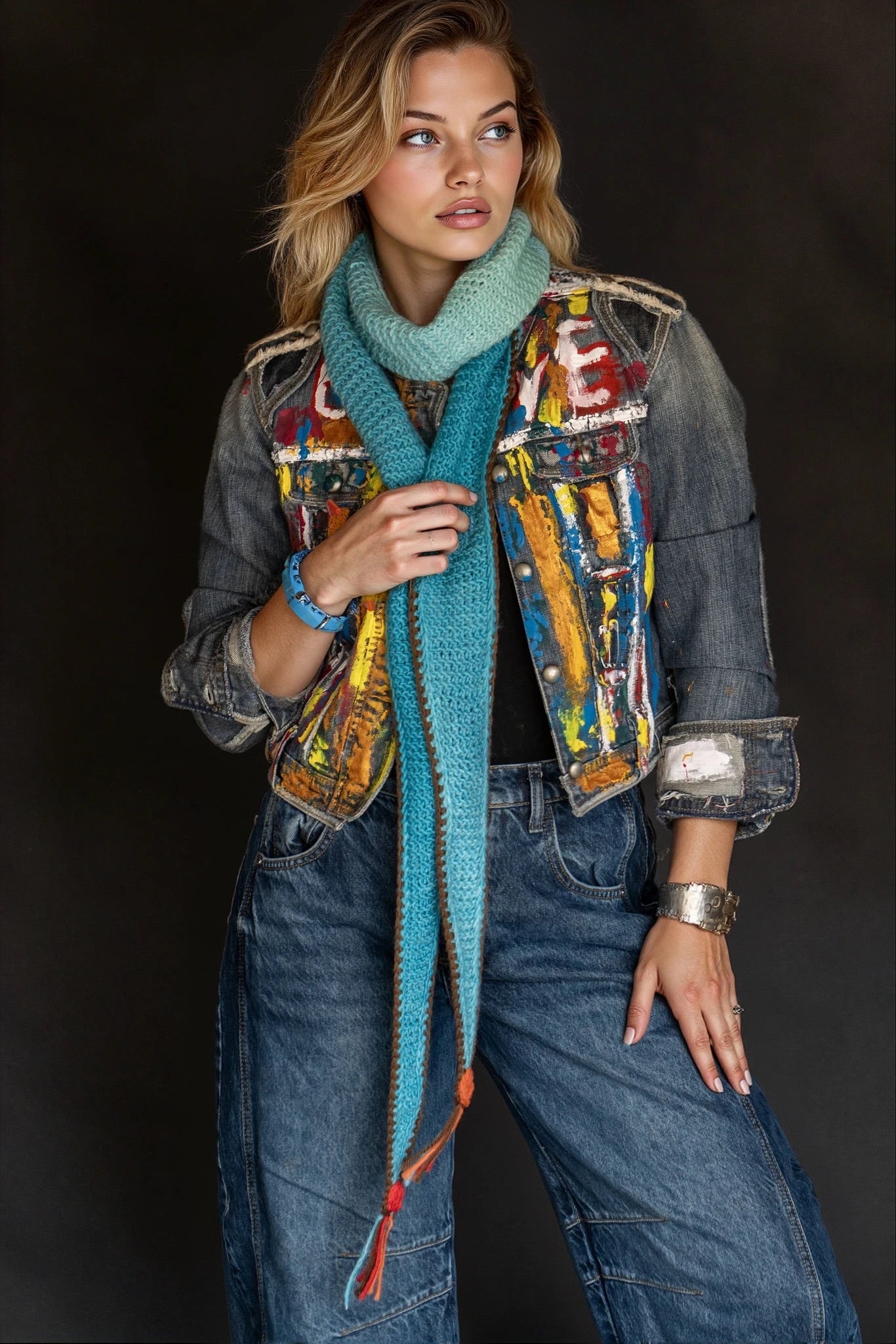 I've got the blues scarf