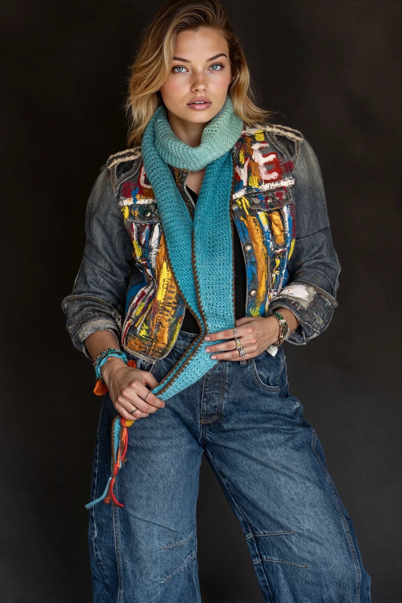 I've got the blues scarf