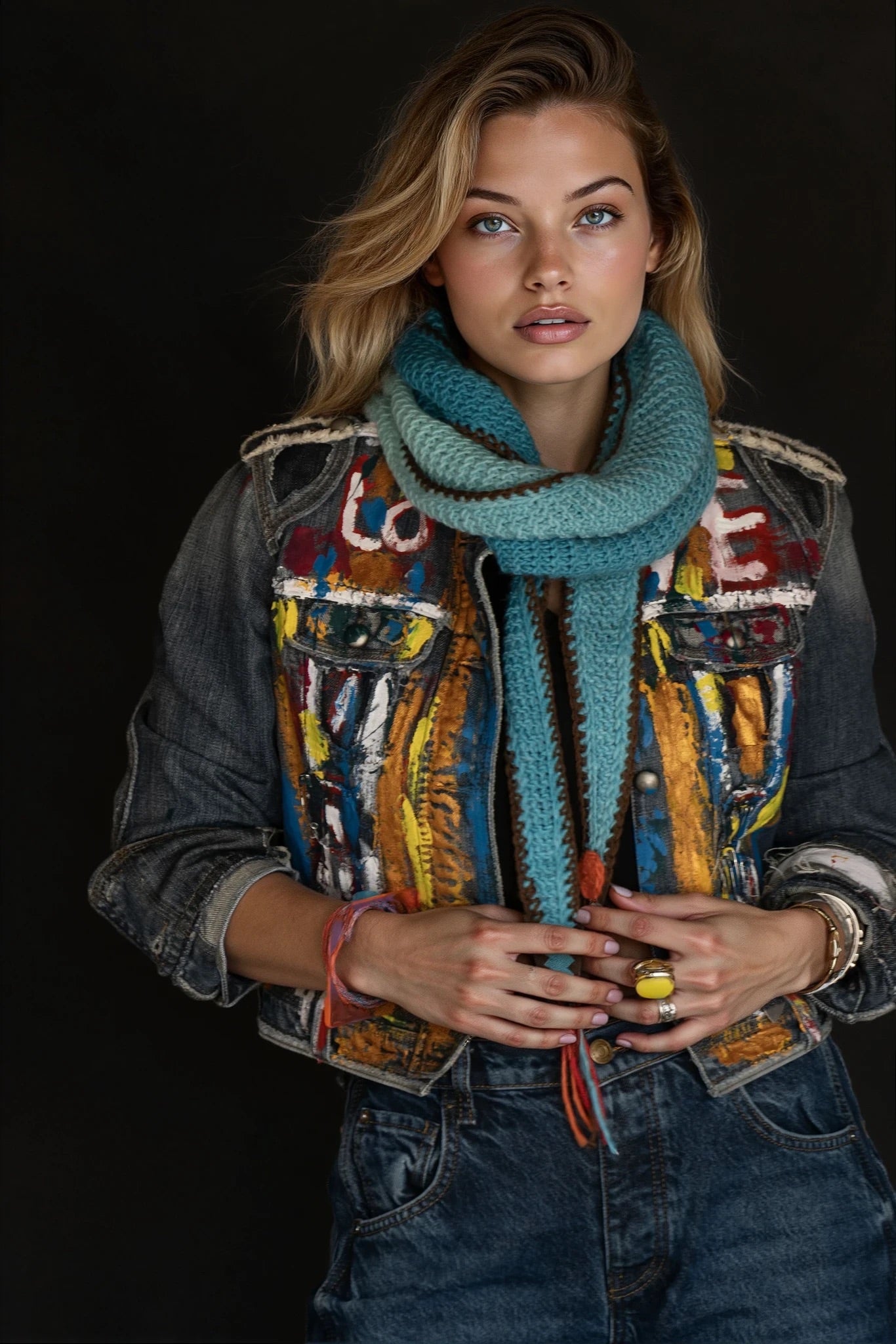 I've got the blues scarf