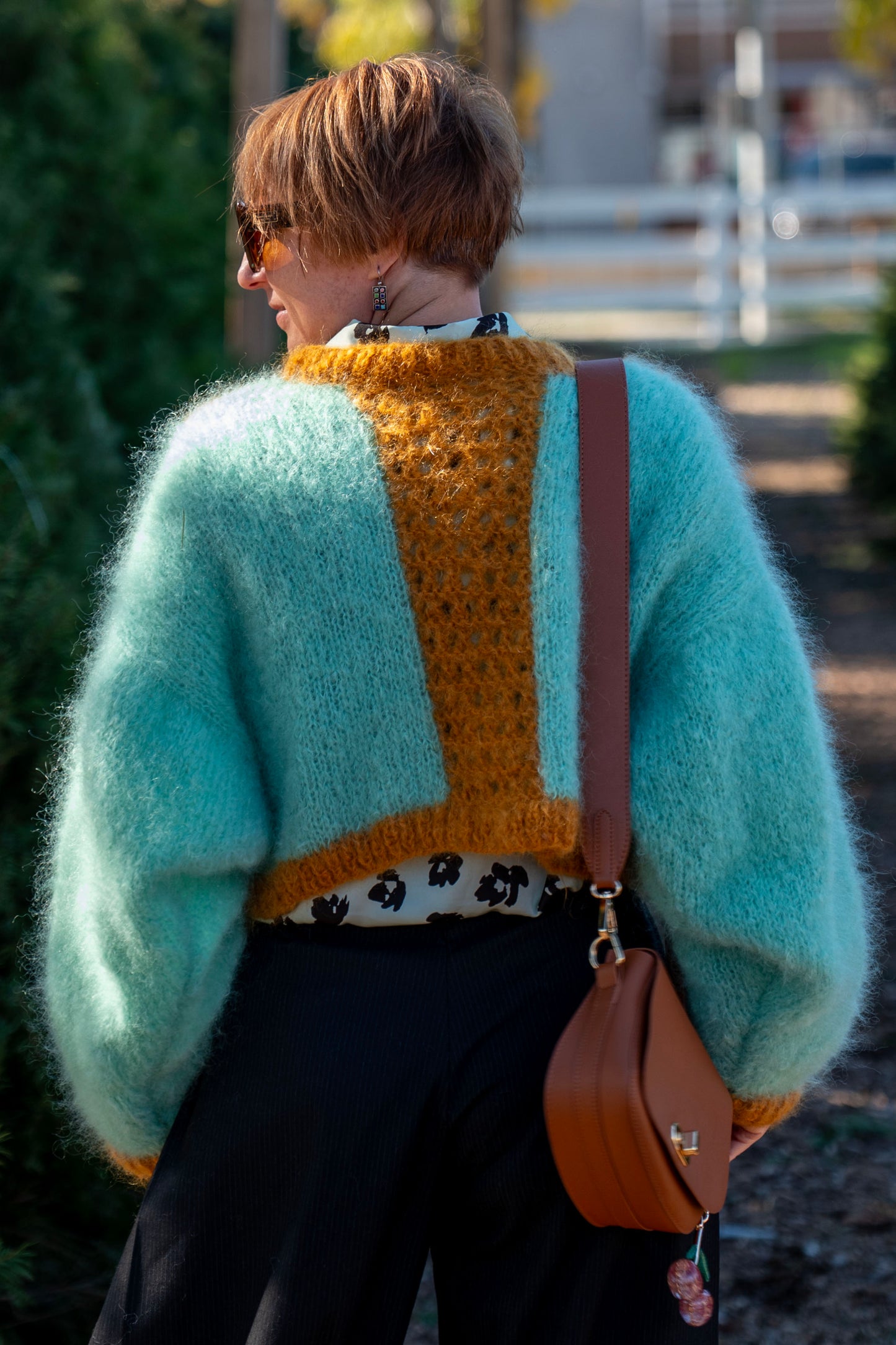 Mint & cinnamon sweater