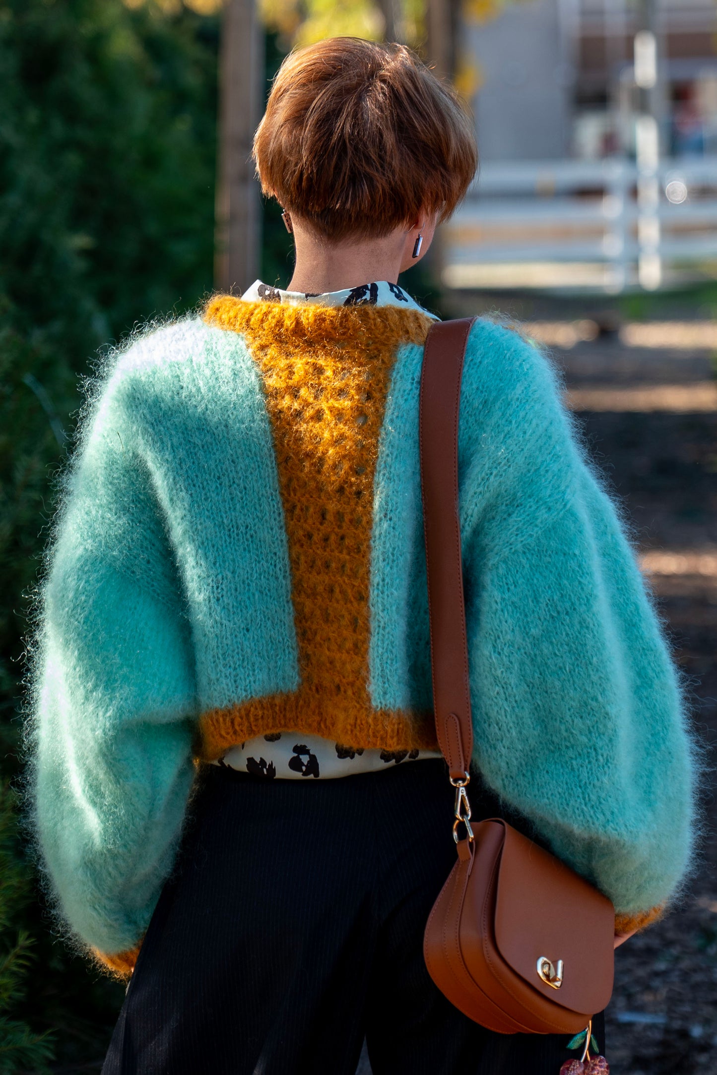 Mint & cinnamon sweater