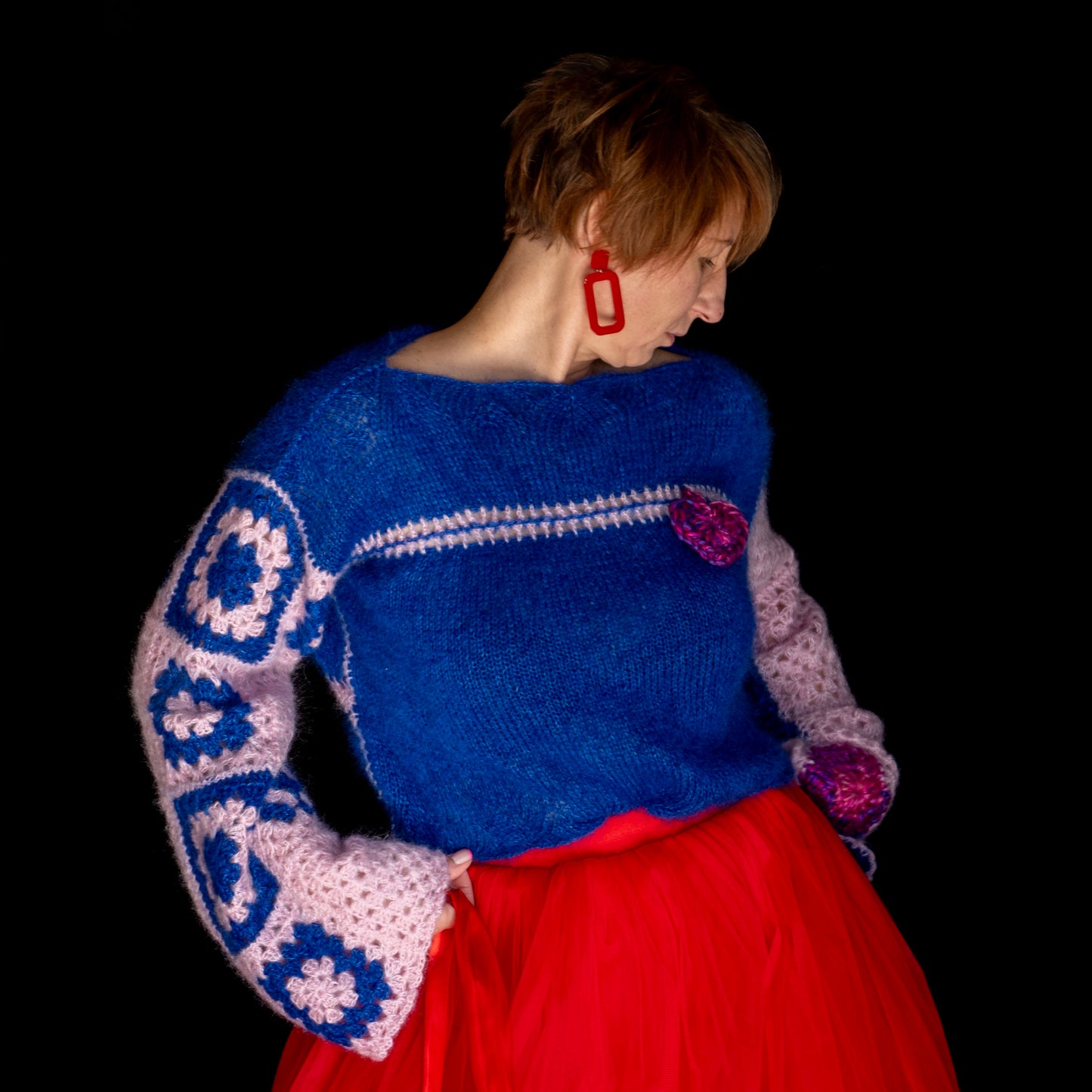 I wear my heart on my sleeve