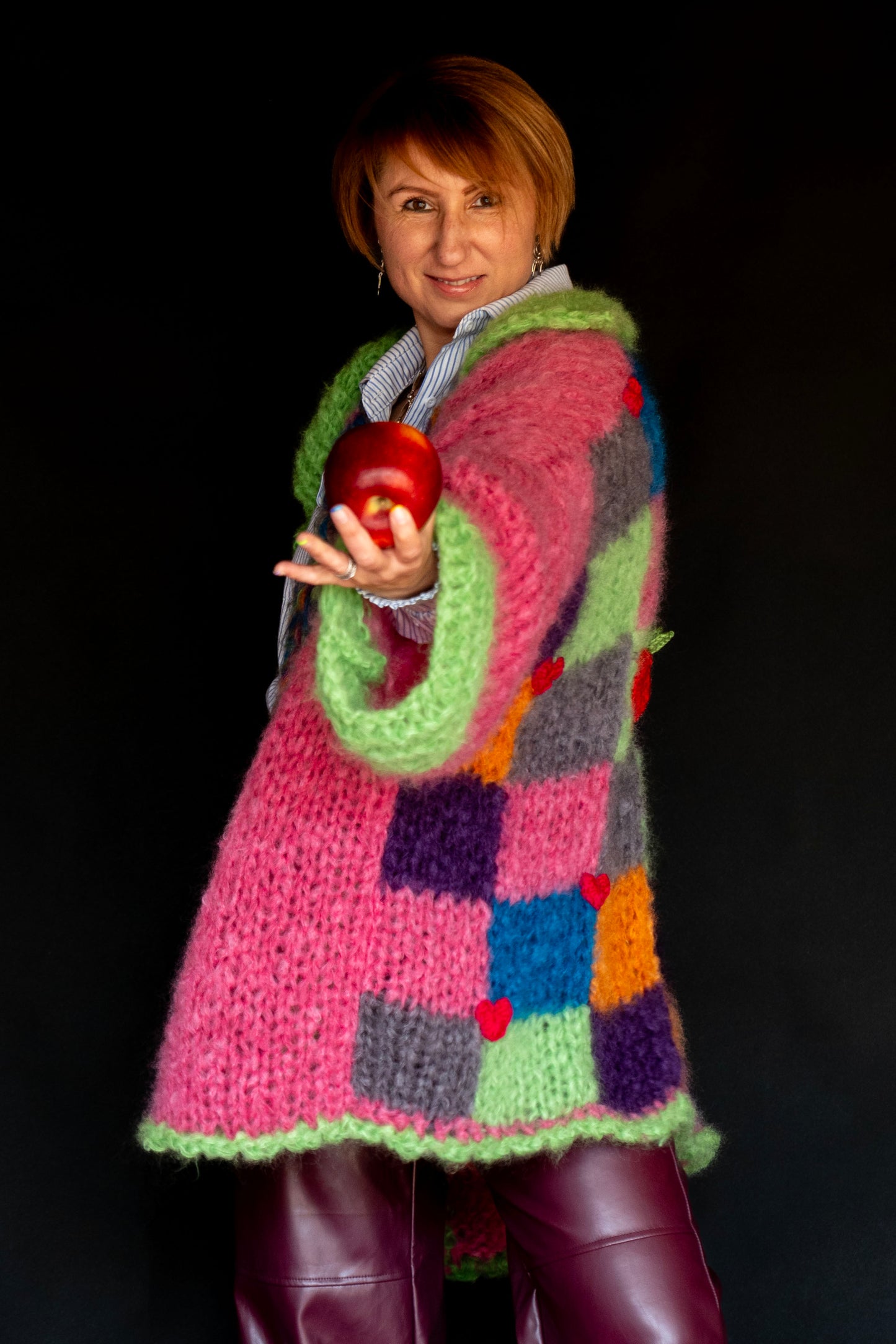 You are the apple of my eye cardigan