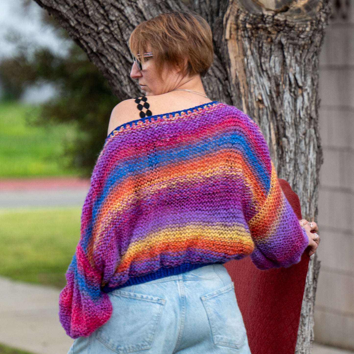 Sunset Hues sweater