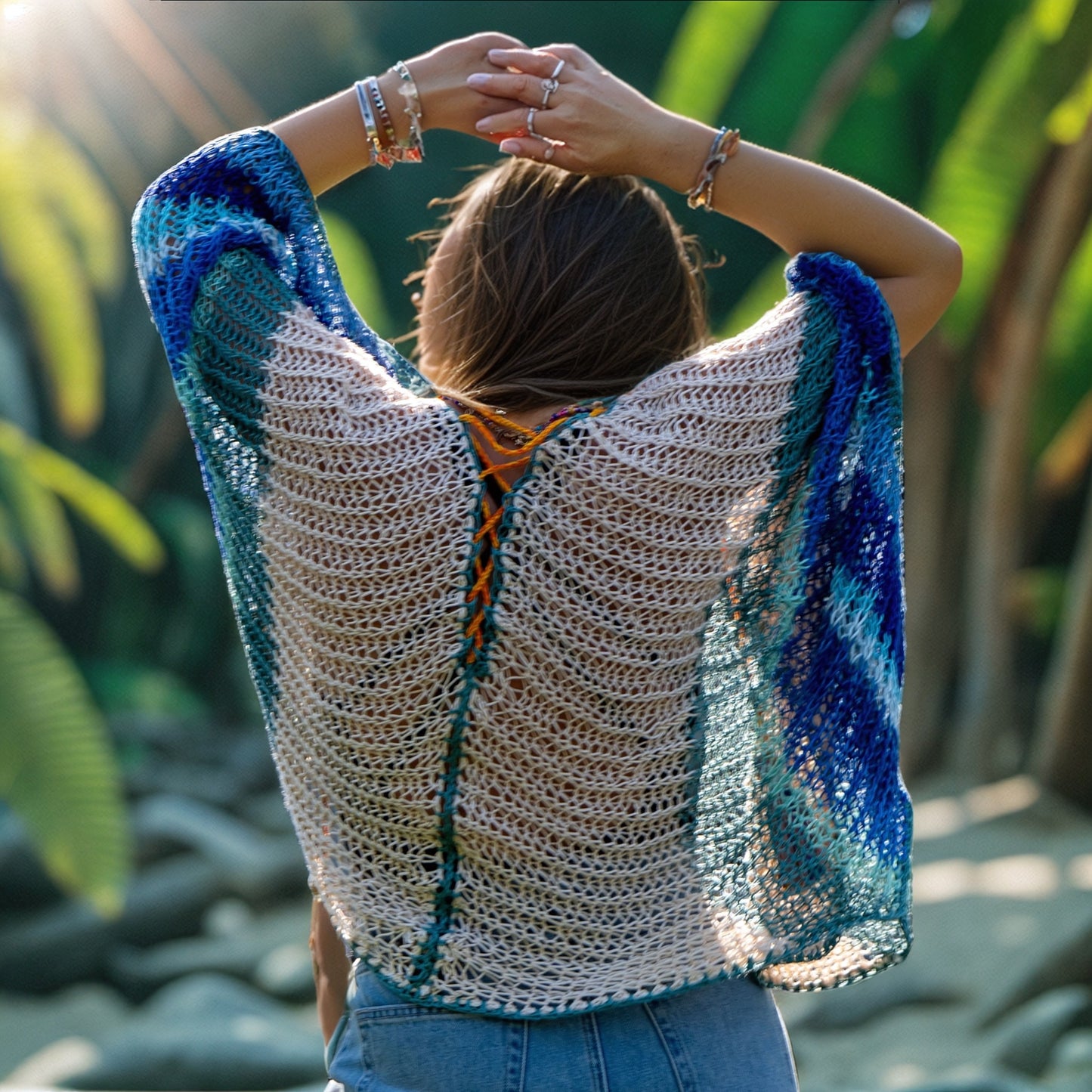 Where the Ocean meets the Sea cardigan