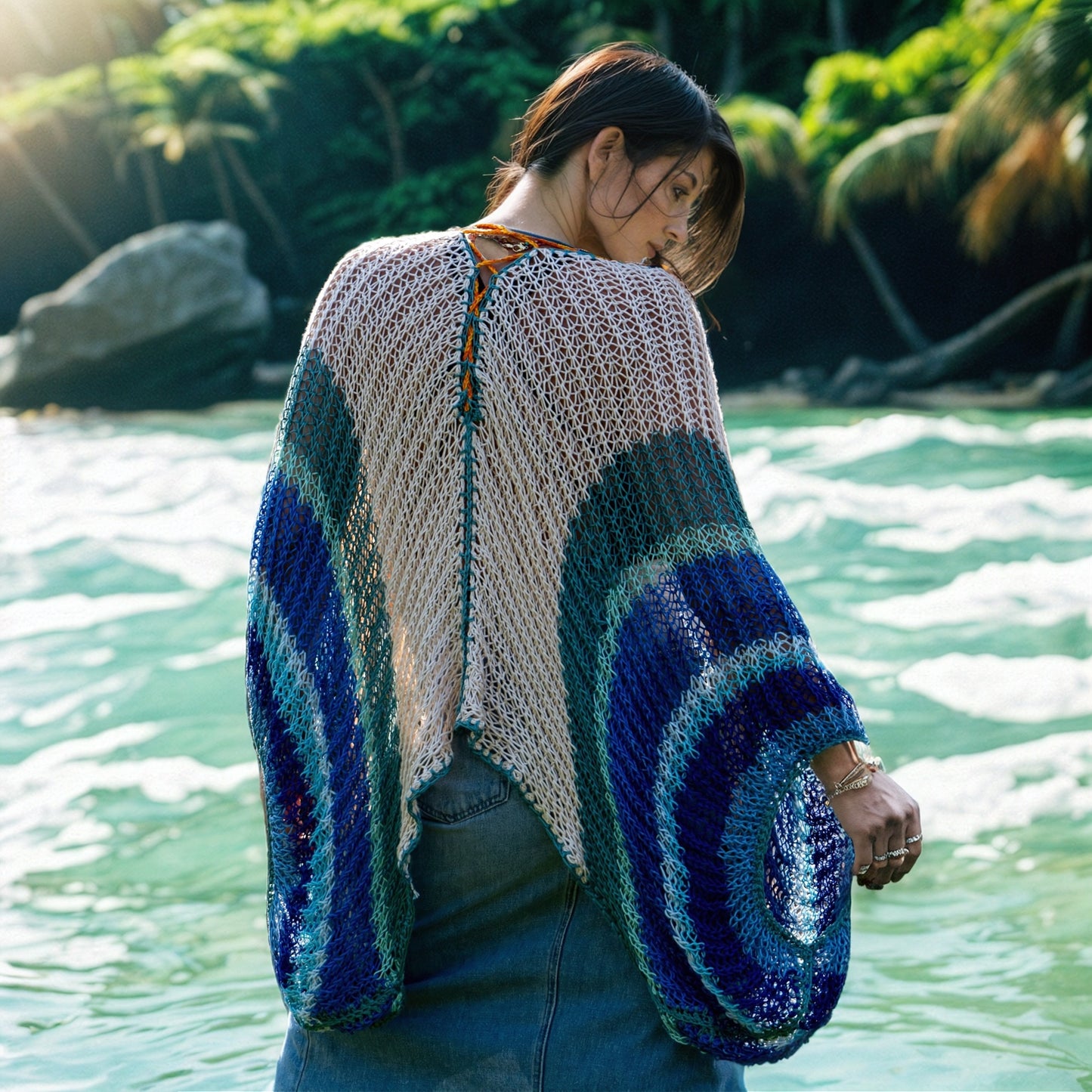 Where the Ocean meets the Sea cardigan