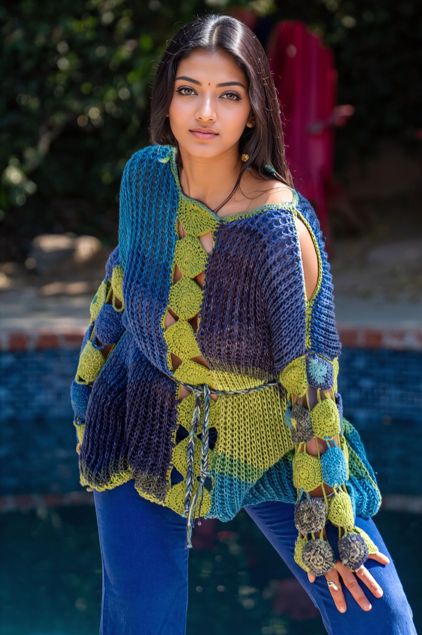 Turquoise Waters Summer Sweater